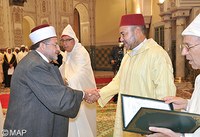 أمير المؤمنين يترأس الدرس الخامس من سلسلة الدروس الحسنية الرمضانية